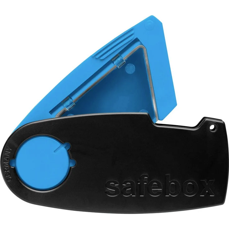 Martor SAFEBOX 108000.08, Cuttermesser zur sicheren Klingenlagerung, kompakt und tragbar – Bild 1