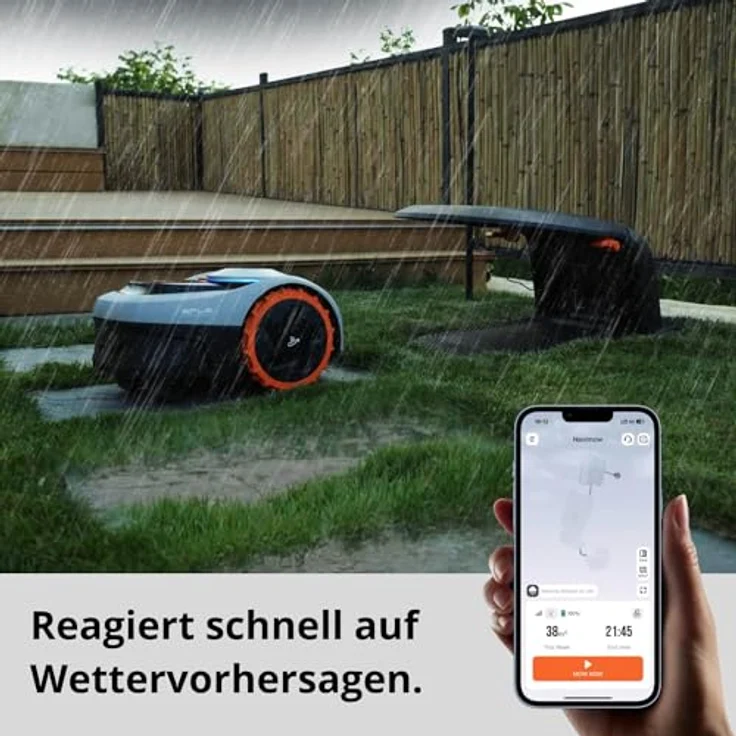 Segway Navimow Access+ 4G Erweiterung, GPS Navigationsempfänger für i Serie, Schwarz – Bild 5