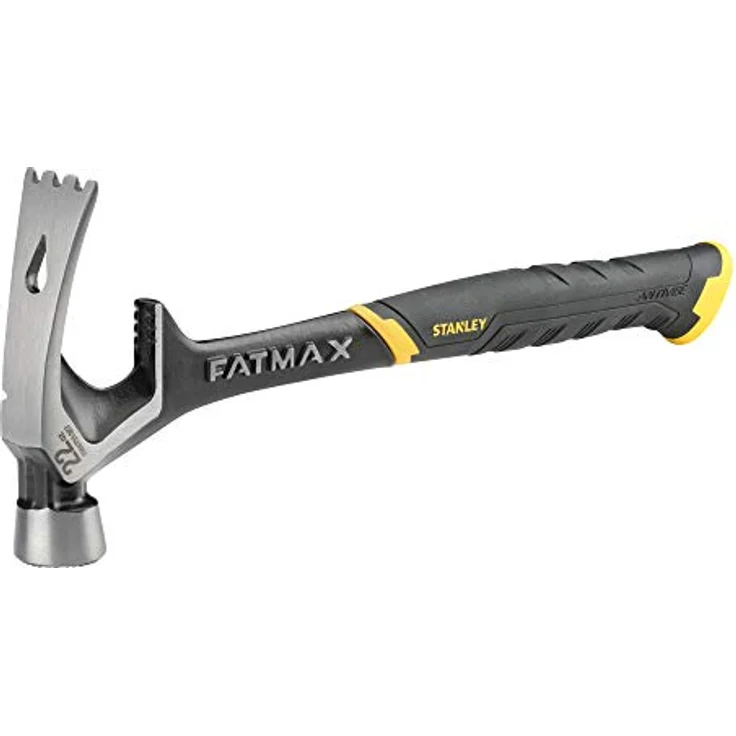 Stanley FMHT51367-2 FatMax Demontage Hammer (620g, abgeschrägter Nagelschlitz, große Schlagoberfläche, extra langer Handgriff, ideal zum Stemmen, Schaben, Zerspannen, 1 Stück) – Bild 2