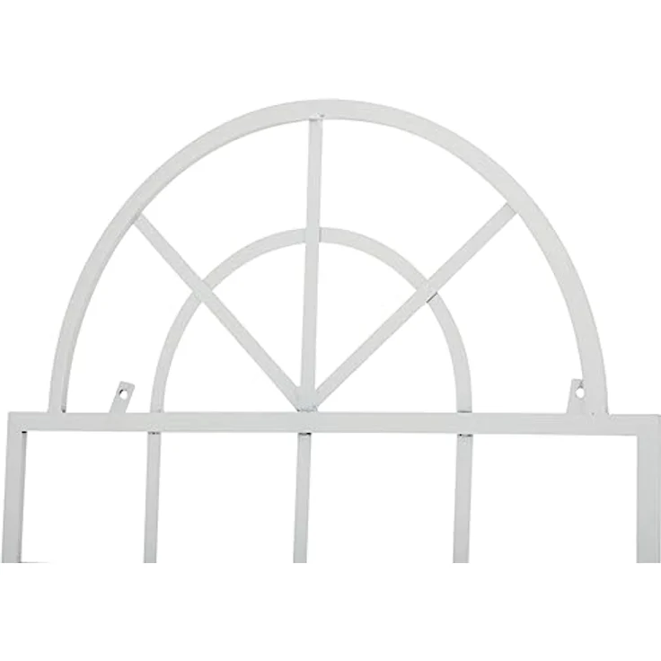 CLP Rankhilfe Viva, 2 St., 2er Set, aus Eisen zur Wandbefestigung, antike Patina, 180 cm x 70 cm – Bild 4