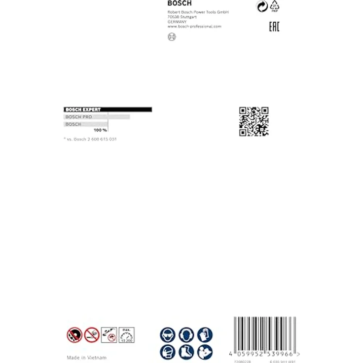 Bosch Expert MultiMaterial Diamanttrennscheiben, 150 x 22,23 x 2,4 x 12 mm – Bild 4