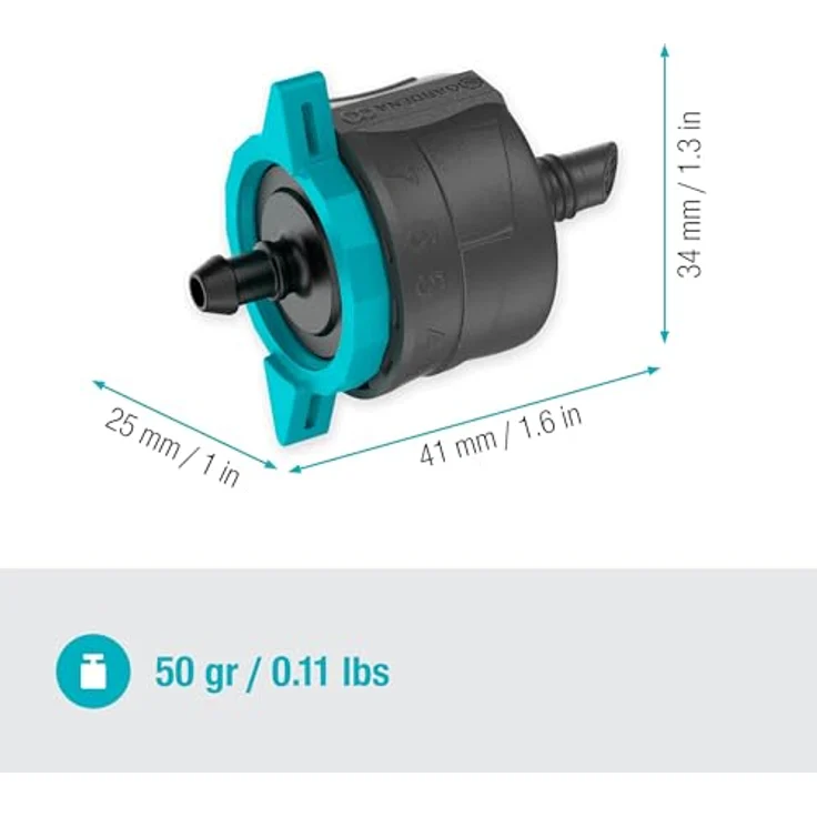 GARDENA Micro-Drip-System Endtropfer regulierbar druckkompensierend - 5 Stück... - Preisvergleich – Bild 4
