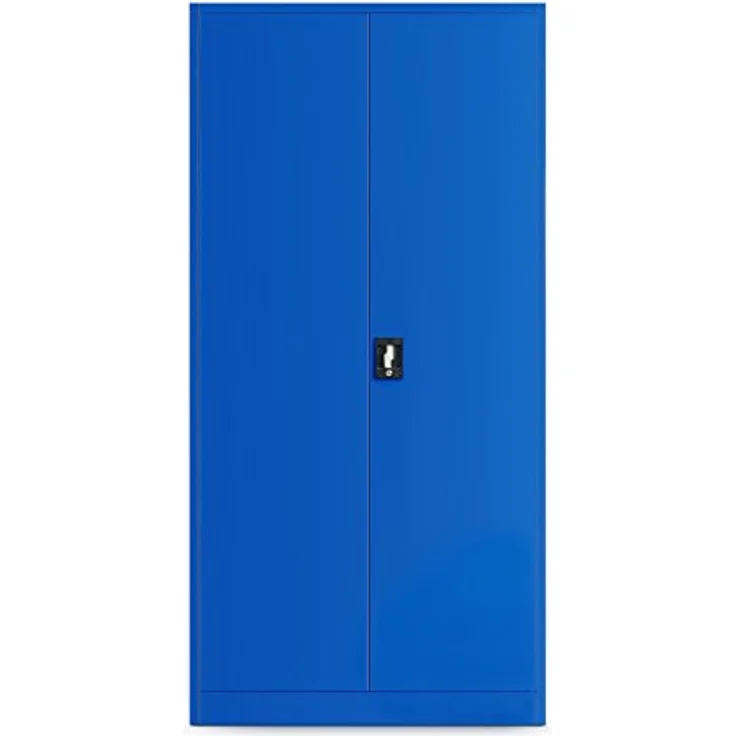 Jan Nowak Werkzeugschrank Bruno, Metall mit 5 Regalböden, 185 cm hoch, blau – Bild 3
