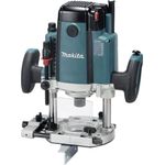 Makita RP2302FC07 Oberfräse, 2300 W, Anti-Restart-Funktion, 3-stufige Revolver-Tiefeneinstellung