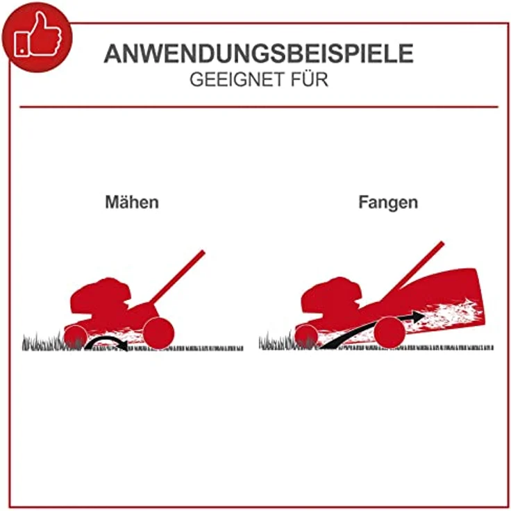 Scheppach 40 CM BENZIN-RASENMAHER 132CC FANGEN REINIGUNGS MOTOR MAHER MP132-40 – Bild 2