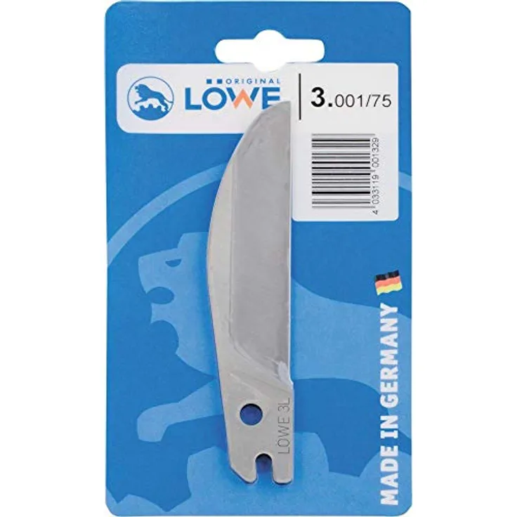 Löwe Ersatzmesser 245, Klinge Nr. 3.001/75, 25 mm Klingenbreite, für Kabelkanalschere Nr. 3.606, SB-Verpackung