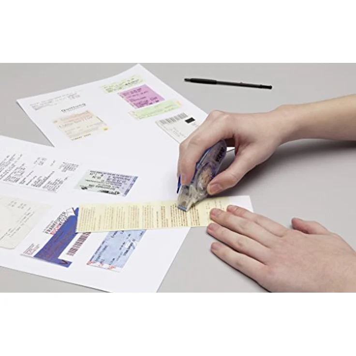Tombow PN-IP Nachfüllbarer Kleberoller Maxi Power Tape, 8.4 mm x 16 m – Bild 5