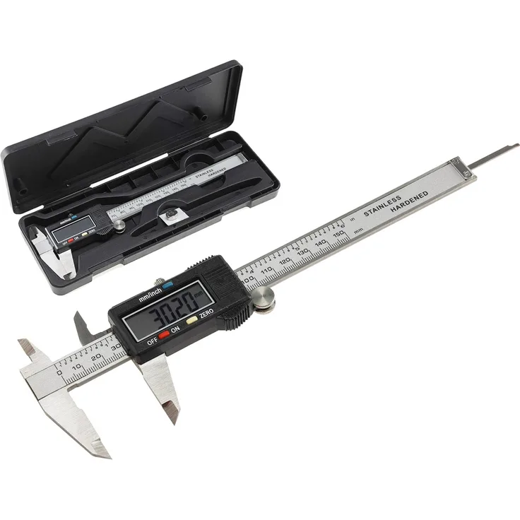 ChiliTec digitaler Präzisions-Messschieber 150mmLCD-Anzeige