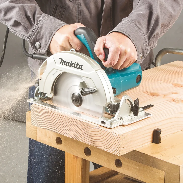 Makita HS7611 Handkreissäge, 1600 W, 230 V, 66 mm – Bild 6