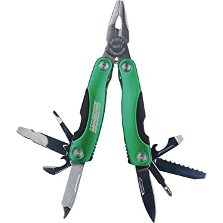 Mannesmann M10271 Multifunktionswerkzeug, 10 in 1, handbetrieben, für Outdoor geeignet