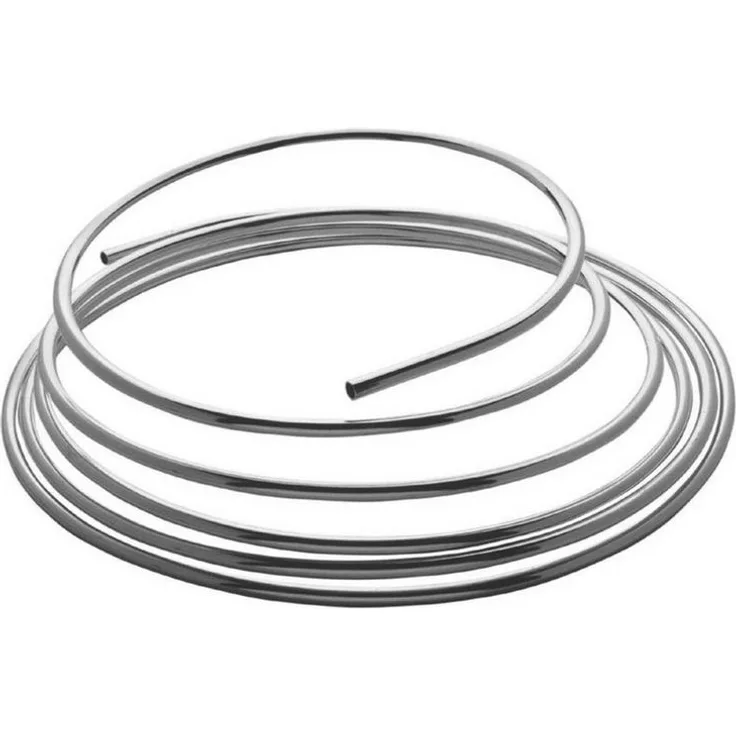 ASW Brauseschlauch ASW Kupferrohr 10mm, verchromt, 5 Meter Rolle