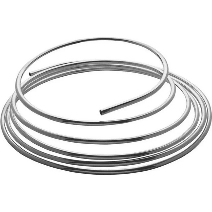 ASW Brauseschlauch ASW Kupferrohr 10mm, verchromt, 5 Meter Rolle