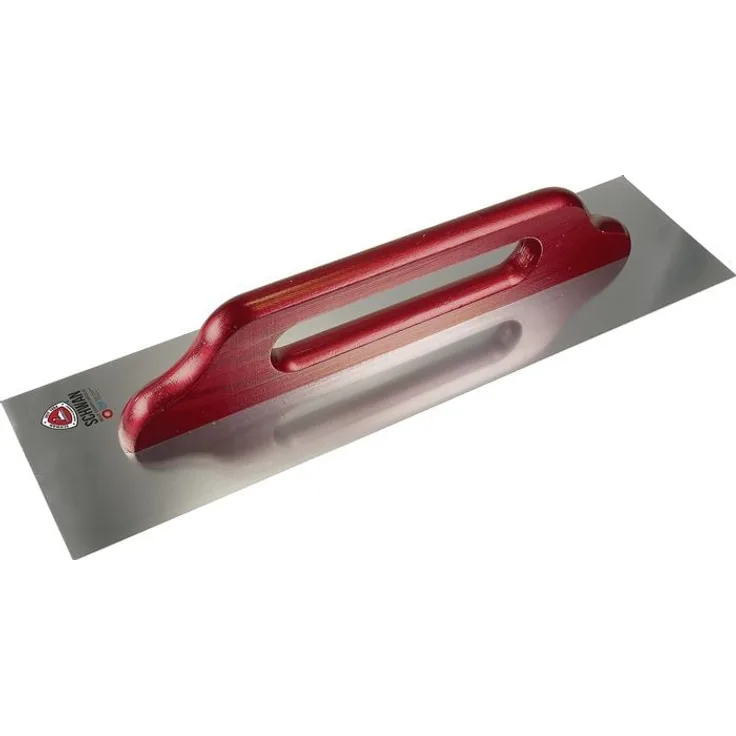 Schwan Schweizer Glättekelle L.500mm, rostfreies Blatt mit Holzgriff, 5er Pack