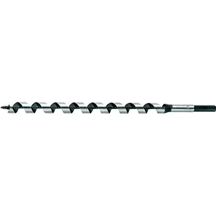 FORTIS Schlangenbohrer Lewis 12 x 460 mm, Holzbohrer mit selbst einziehender Gewindespitze und 6-kant-Schaft – Bild 2