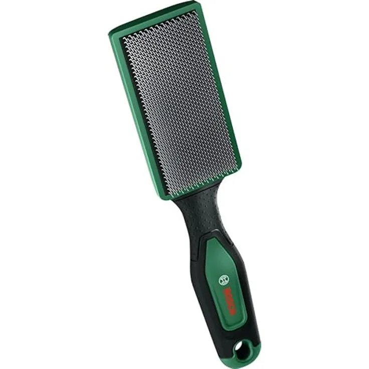 Bosch Feilenbürste, Zubehör Handwerkzeug mit Kohlenstoffstahl-Borsten und ergonomischem Griff für hohe Abtragsleistung