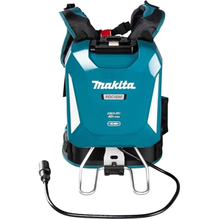 Makita PDC1500A01 Werkzeug-Akku, rückentragbar mit 43.55Ah Li-Ion, IPX4-Schutzklasse, inklusive Brust- und Hüftgurt – Bild 2