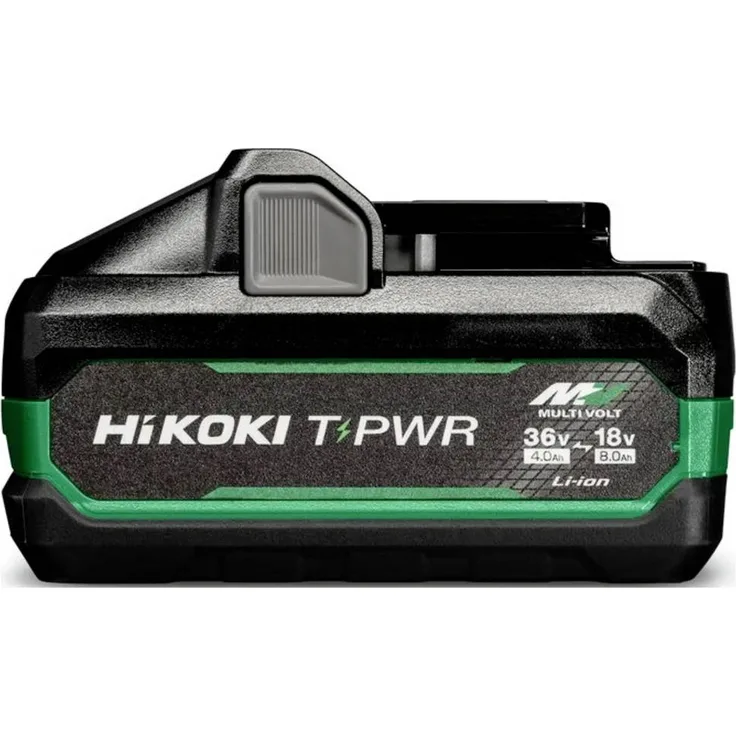 HiKOKI 381993 BSL3640MVT Werkzeakku 36V, hohe Abgabeleistung bis zu 2160 W, lange Laufzeit mit Tabless-Zelltechnologie, schnelles Laden in 40 Minuten