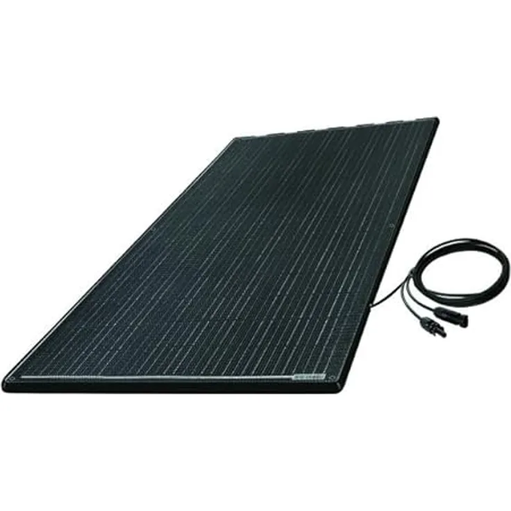 NLS Flat Air Solar-Komplettsystem 260 W, 2 Module mit 130 W, inklusive MPP-Regler und Montagezubehör