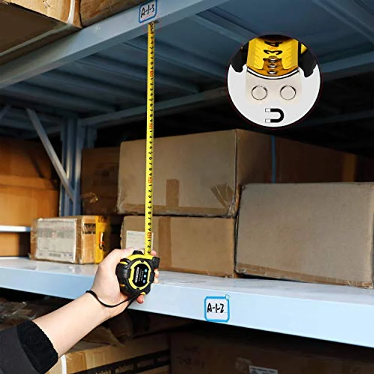Maßband 3m 5m 7,5m 10m Bandmaß Rollmaßband Messband Rollmeter Rollband monzana® 10m – Bild 7