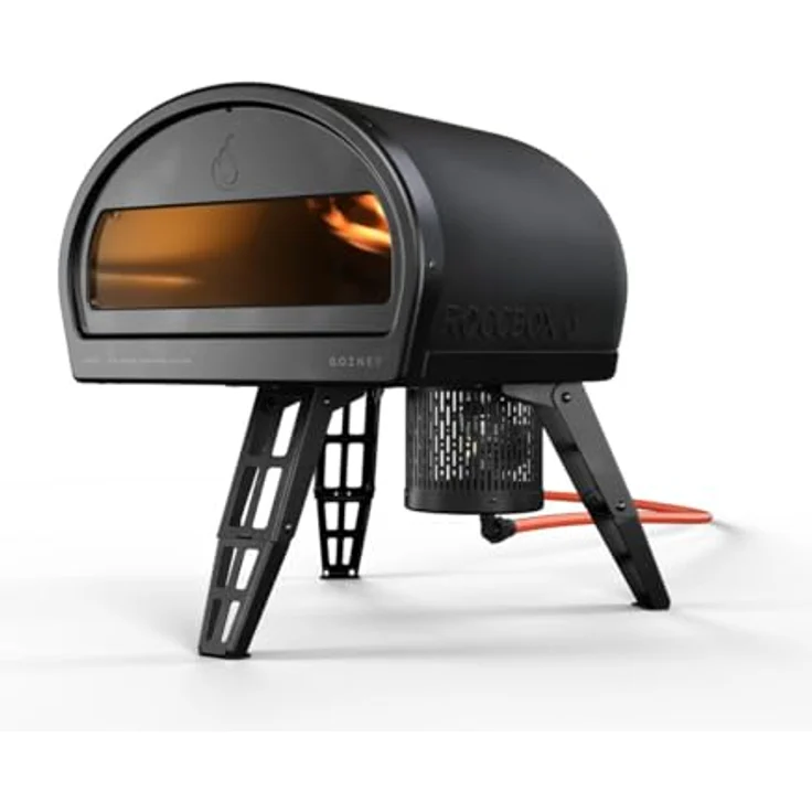 GOZNEY° Roccbox Pizzaofen mit Abdeckhaube und Frontablage, tragbar mit 500°C Leistung – Bild 3