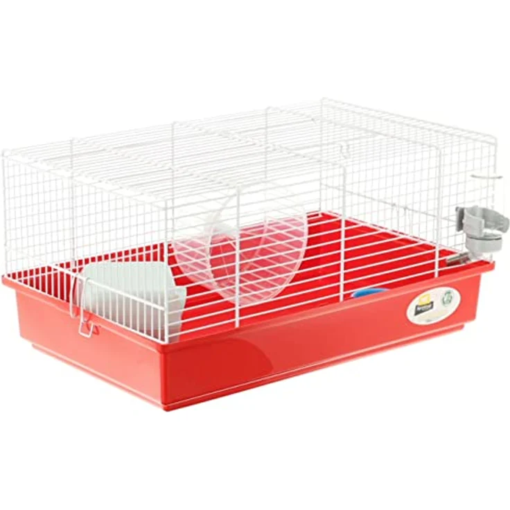 Ferplast Hamsterkäfig, Nagerkäfig CRICETI 9, Kleintierkäfig, Hamsterzubehör inklusive, 46 x 29,5 x h 23 cm. – Bild 1