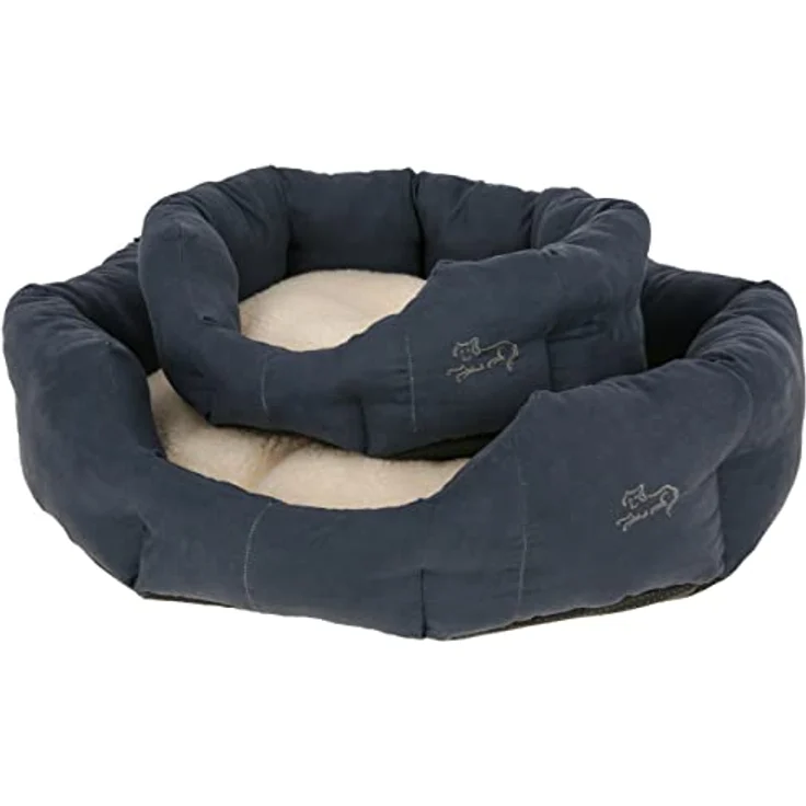 Kuschelbett Angi 71 x 64 cm, blau – Bild 2