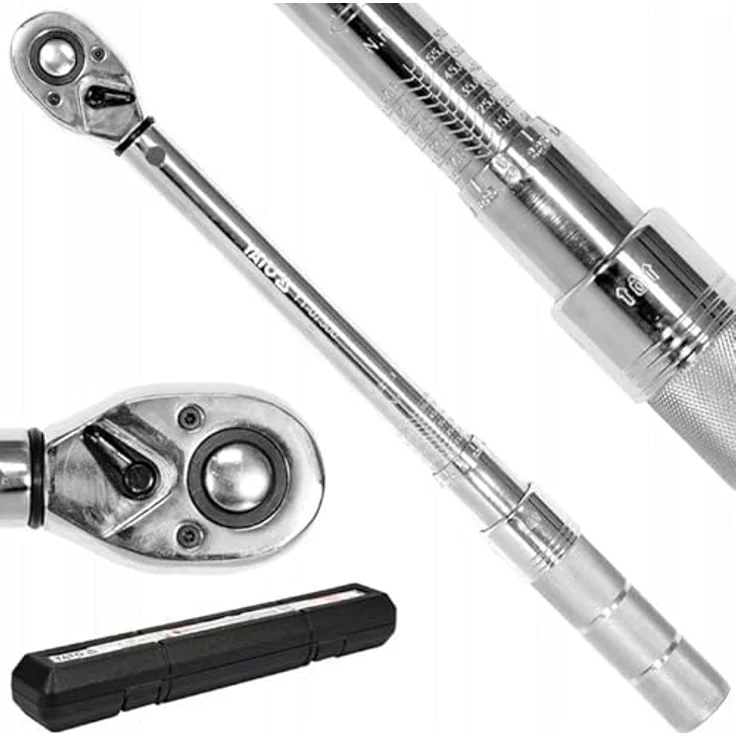 Yato YT-07500 Drehmomentschlüssel, mechanisch, 10-60 Nm, 3/8" mit rostfreier Stahlachse, 40 cm Länge – Bild 2