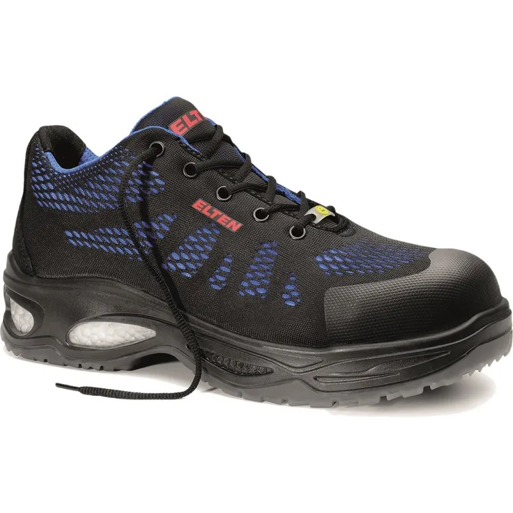 ELTEN LOGAN blue Low ESD S1 729425, Arbeitsschuh mit ESD-fähiger Sohle, blau