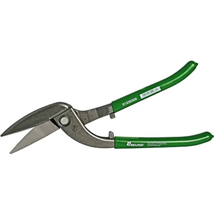 FREUND 01230300 Tafelblechschere, 300mm, tauchisolierte Griffe