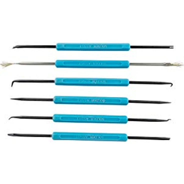 Lötbesteck SA-10 Lötwerkzeug für Lötarbeiten 6-teiliges Set RW-LB6 – Bild 2