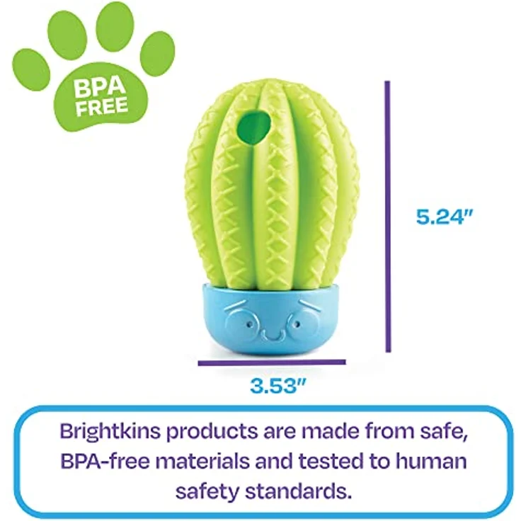 Brightkins Cactus Surprise Treat Dispenser (Beschäftigungsspielzeug), Hundespielzeug – Bild 5