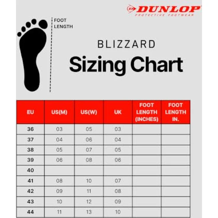 Dunlop® Blizzard Winterstiefel, Sicherheitsstiefel mit wasserdichter Schnürstulpe und griffiger Außensohle, verschiedene Größen verfügbar – Bild 8