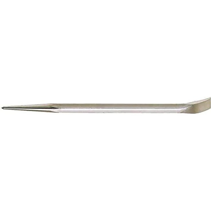 FORMAT Hebeleisen 6 kant 400mm, Biegeeisen aus Chrom-Vanadium-Stahl, verzinkt, spitz zulaufend – Bild 1