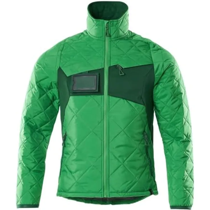 MASCOT 18015-318-33303 Accelerate Jacke, wasserdicht, leicht, mit CLIMASCOT-Isolierung, grasgrün/grün, Größe L