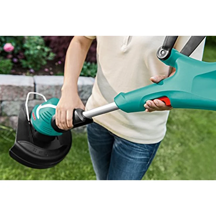 Bosch Rasentrimmer ART 27 mit Rollen, Schnittbreite 27 cm, Griff verstellbar 80 ? 115 cm 06008 A5300 – Bild 2