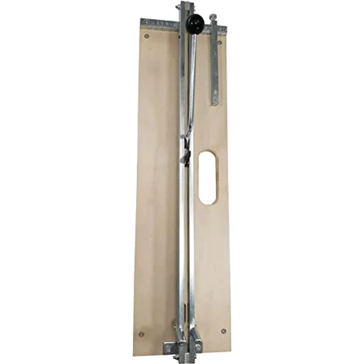 Heka Fliesenschneider HS 600 mm, für Wand- und Bodenfliesen, mit Wolfram-Carbidrädchen und verzinktem Winkelanschlag – Bild 5