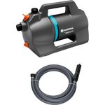 Gardena 5000 Silent Wasserpumpe, Gartenpumpe mit 5000 l/h Fördermenge, geräuscharm und robust