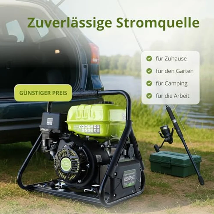 Könner & Söhnen Inverter Generator KSB 31i, 3,0 kW, kompakt und mobil mit 100 % Kupferwicklung – Bild 4