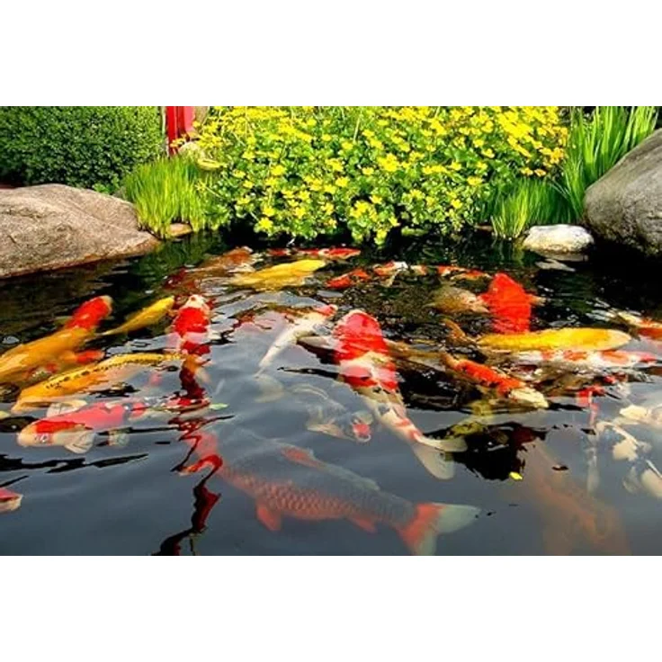 Engelnburg 1Liter AQUA Bio 5 Milchsäurebakterien Pulver, probiotische Filterbakterien für Koiteich, Teich und Gartenteich, unterstützen Nitrifizierung, Bauen Algen und Schlamm ab - Umweltfreundlich, vielseitig, natürliche Teich- & Brunnenpflege – Bild 7
