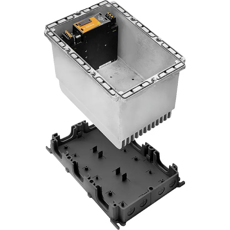 Weidmüller FP PRO TOP3 24/10 3M Verteiler-Box, flexibel und starr, IP65, schwarz