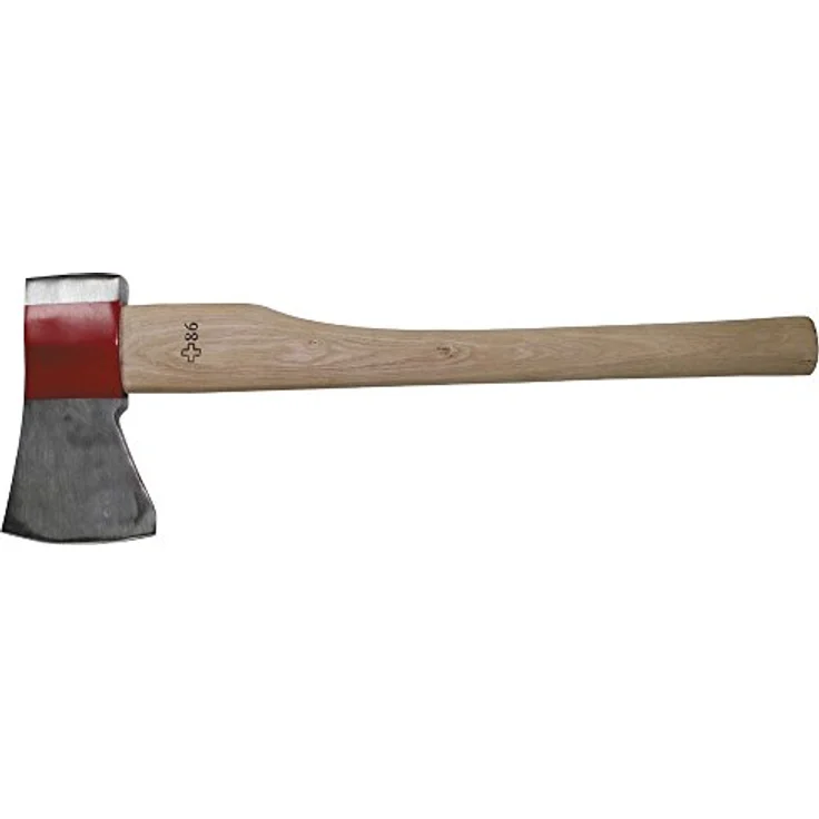 MFH große Axt mit Holzstiel, 2380 g, ca. 59 cm – Bild 1