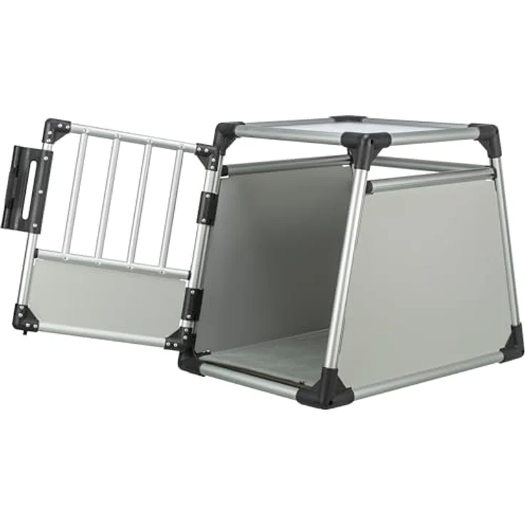 Trixie Transportbox Aluminium M: 55 × 62 × 78 cm – Bild 5