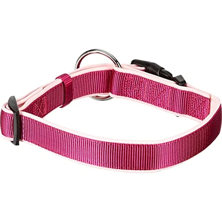 Nobby Halsband Classic Preno, himbeere / pink L: 450-65 cm, B: 25/35 mm, 1 Stück – Bild 2