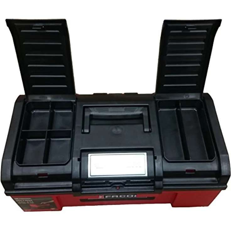 Werkzeugkasten aus Kunststoff, 19 Zoll (39 cm), automatischer Verschluss – Bild 3