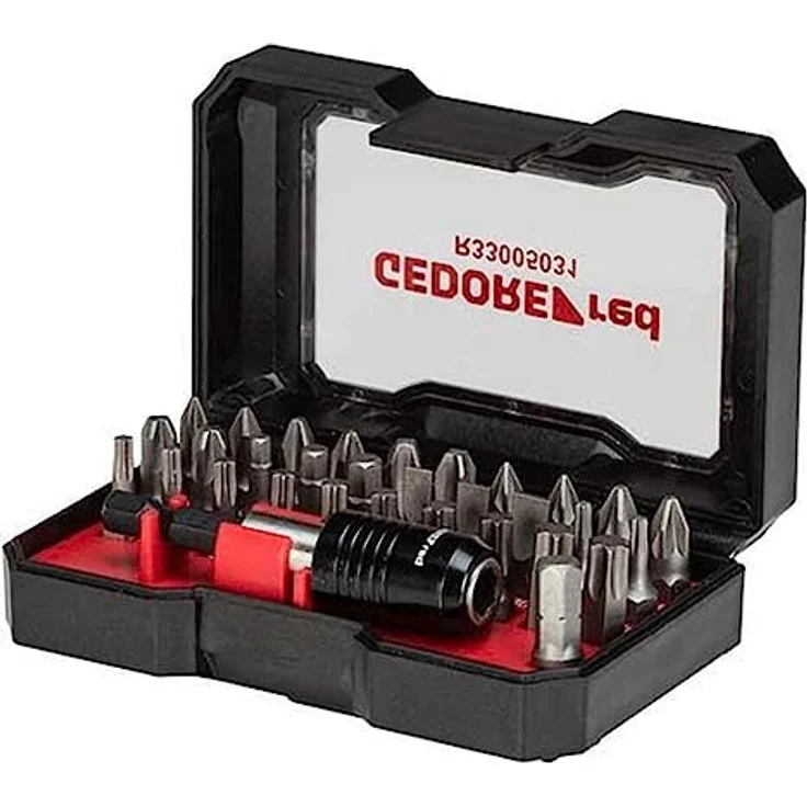 Gedore RED R33005031 Bit-Set 32-teilig, hohe HRC-Härte 60, mit magnetischer Bit-Arretierung, Kunststoffbox – Bild 5