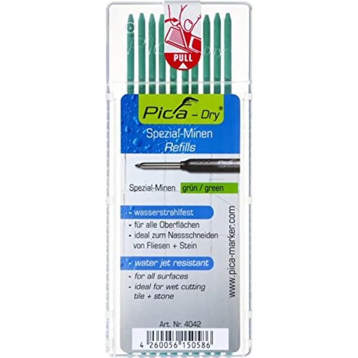 PICA-4042-Estuche-10-Minas-Dry -Verde