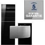 Buderus Logaplus Wärmepumpe WLW196i IR-13 KM R410A mit 1 Heizkreis und WW-Speicher SH400 RS-B, energieeffizient bis 13,1 kW