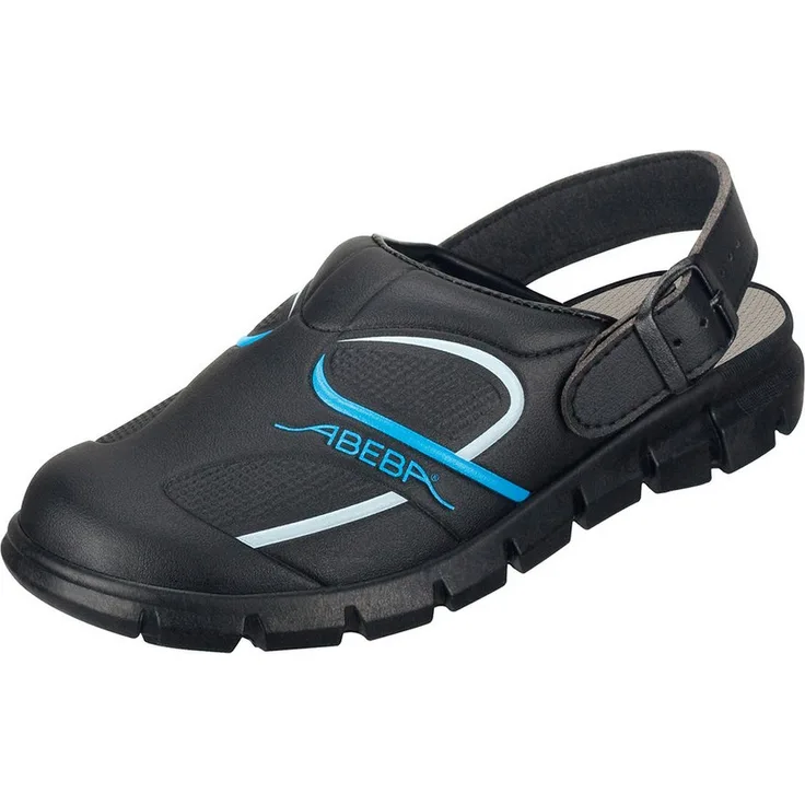 Abeba ESD-Clog Dynamic, 7331 Arbeitsschuh in schwarz/blau