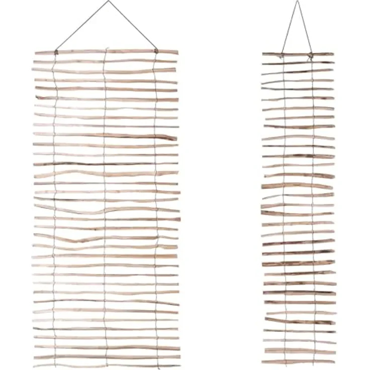 BooGardi Rankhilfe Haselnuss mit Draht · 2 Größen zur Wahl · 50x200 cm Abstand 3-5cm · Rankgitter Sichtschutz · Wandspalier ideal für Balkon, Garten und Terrasse · Kletterhilfe