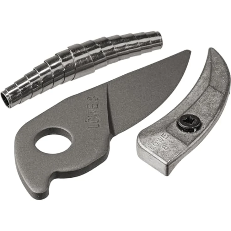 Original Löwe Ersatzteilset 8.007 Ersatzteile für Amboss Gartenschere - 5 teiliges Set aus Ersatzklinge Ersatzamboss Ersatzfeder Schrauben für Ambossscheren mit Bypass-Geometrie 8.104 8.107 8.109 mittelgroß – Bild 3